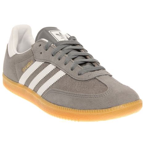 grey platform sambas